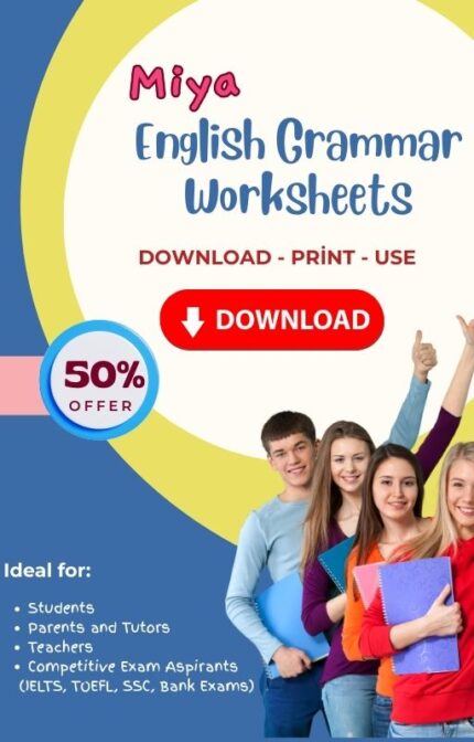 Master English Grammar with Ease – Downloadable English Grammar Worksheets Pack