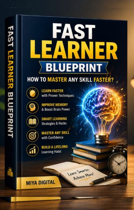 Fast Learner Blueprint: How to Master Any Skill Faster, Improve Memory & Boost Brain Power (Proven Learning Hacks & Techniques)
