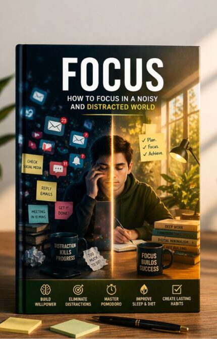 Focus: How to Focus in a Noisy and Distracted World – Master Deep Work, Beat Distractions & Boost Productivity