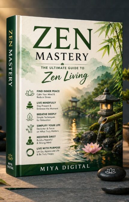 Zen Mastery: The Ultimate Guide to Zen Living, Mindfulness, Meditation & Inner Peace (Stress Relief, Simple Living & Mental Clarity)